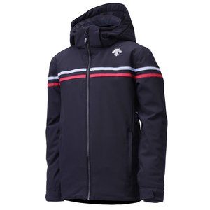 Descente Cruz Insulated Ski Jacket (Boys') (16/Black/Titanium/Electric Red)